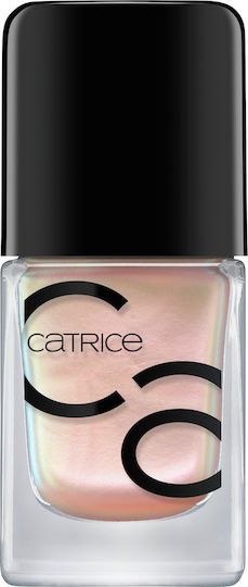 Catrice Cosmetics ICONails Gel Lacquer Glazed / Pearl Βερνίκι Νυχιών Μακράς Διαρκείας Ροζ 10.5ml