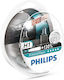 Philips Lămpi Autoturismului X-tremeVision +130% H1 Halogen 3500K Alb cald 12V 55W 2buc