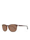 Gant Men's Sunglasses with Brown Plastic Frame and Brown Lens GA7056 48E