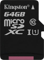 Kingston Canvas Select microSDXC 64GB Class 10 U1 UHS-I