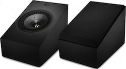 Kef Q50a Ζεύγος Ηχείων Hi-Fi Βιβλιοθήκης 100W 2 Δρόμων Π18xΒ25.9xΥ17.4εκ. Μαύρο