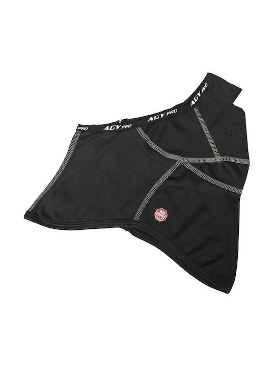 AGVpro Windstopper Neck-20 Шал за Врат за Мотоциклетист Черен Цвят