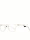 Carrera Unisex Sunglasses with White Horn-Rimmed Frame and Grey Lens 6000 2UY