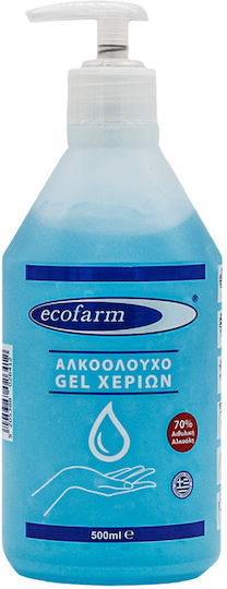 Ecofarm Gel Χεριών Αλκοολούχο 500ml