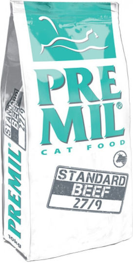 Premil Standard Beef Trockenfutter für sterilisierte Katzen mit empfindlichem Harntrakt mit Rindfleisch 10kg