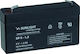 SunLight SPA 6-1.3 Μπαταρία UPS με Χωρητικότητα 1.3Ah και Τάση 6V