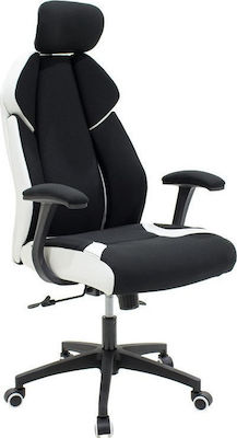 Pakketo Momentum Fabric Gaming Chair Black / White