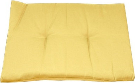 Velco Garden Chair Cushion Yellow 45x45cm