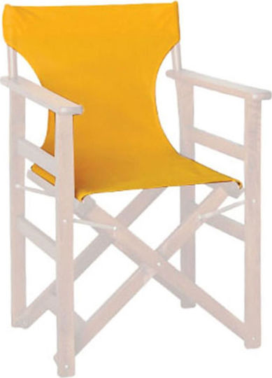 Woodwell Director Chair Cover Yellow 46.5x80cm