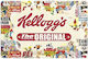 Nostalgic Art Sign Wall Decor made of Metallic Kelloggs Original Collage