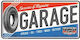 Nostalgic Art 3D Wall Decor Sign Garage Handmade Made of Metal 50x25cm