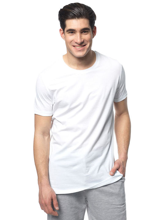 BodyTalk Men's Athletic T-shirt Short Sleeve White