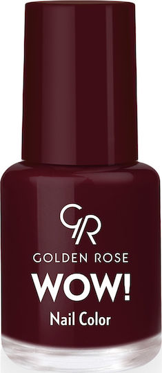 Golden Rose Уау Гланцов Лак За Нокти Бордо 6мл