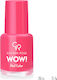 Golden Rose Wow! Glossy Βερνίκι Νυχιών Ροζ 6ml