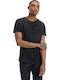 Tommy Hilfiger T-shirt Bărbătesc cu Mânecă Scurtă Negru