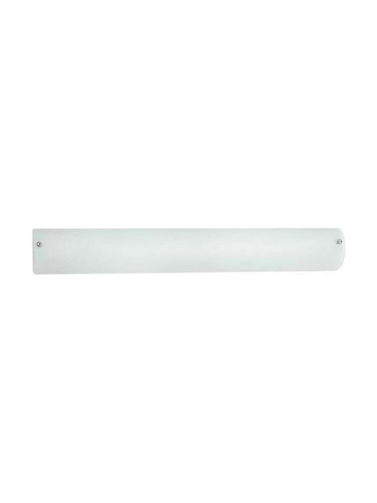 Spot Light Μοντέρνο Φωτιστικό Τοίχου με Ντουί E14 σε Λευκό Χρώμα Πλάτους 64cm