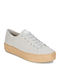 Triple Kick Jute Damen Flatforms Sneakers Gray