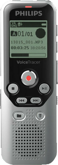 Philips Voice Recorder DVT1250 DVT1250 με Eσωτερική Μνήμη 8GB