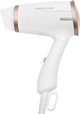 ProfiCare PC-HT3009 White Travel Hair Dryer 1400W