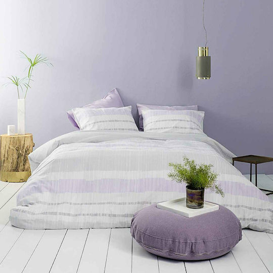 Nima Rules Coverlet Double Lilac 220x240cm