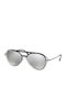 Prada Men's Sunglasses with Gray Frame and Silver Mirror Lens SPS04T MQG2B0