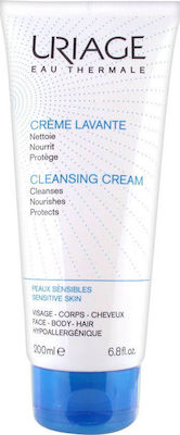 Uriage Eau Thermale Cleansing Cream for Sensitive Skin 200ml