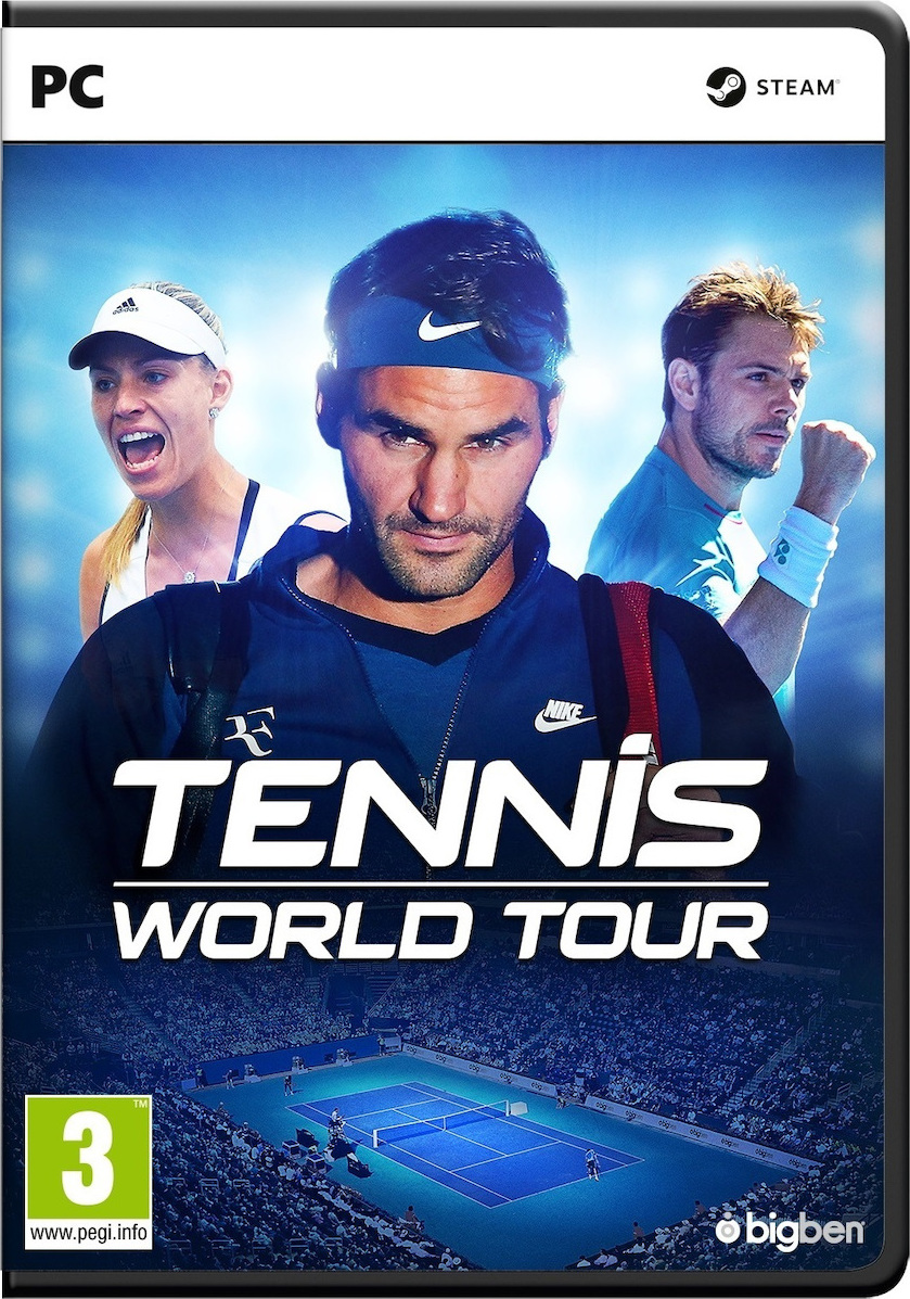 tennis world tour 3 pc