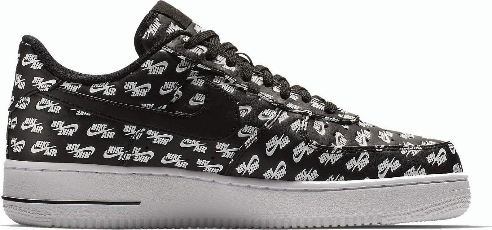 nike men air force 1 07 qs white white black