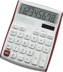 Citizen CDC-80 Taschenrechner Buchhaltung 8 Ziffern in Weiß Farbe