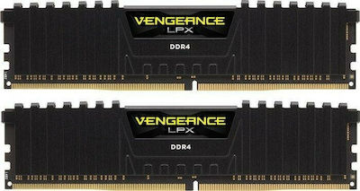 Corsair 16GB DDR4 RAM με 2 Modules (2x8GB) και Ταχύτητα 3000 για Desktop