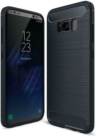 Forcell Задна корица Силикон Син (Galaxy S9)