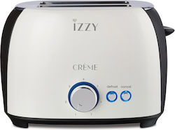 Izzy T-232 Φρυγανιέρα 2 Θέσεων 800W Μπεζ