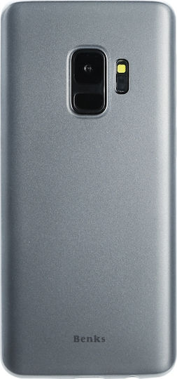 Benks Magic Lollipop Slim Back Cover Σιλικόνης 0.4mm Λευκό (Galaxy S9)