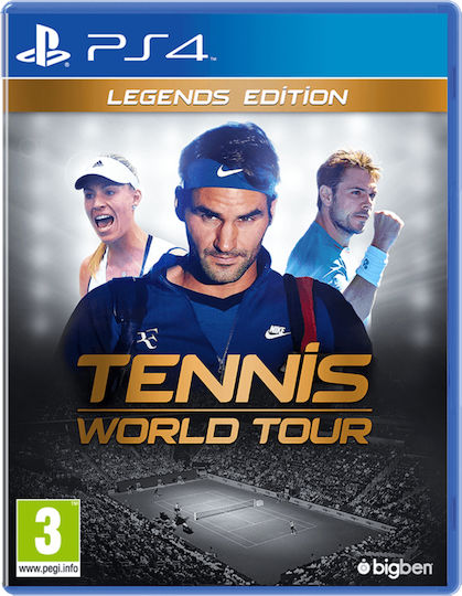 Tennis World Tour (Legends Edition) PS4 Game