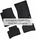 Lampa Set of Front and Rear Mats 4pcs for Renault Twingo Black