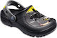 Kinder Strand Clogs mit anatomischer Passform FL Batman Clog Schwarz
