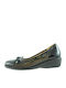 Relax Anatomic Anatomic Women's Leather Closed Toe Platforms Black E-4220