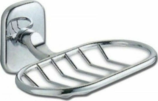 Viospiral Mercury Novo Inox Soap Dish Wall Mounted Silver