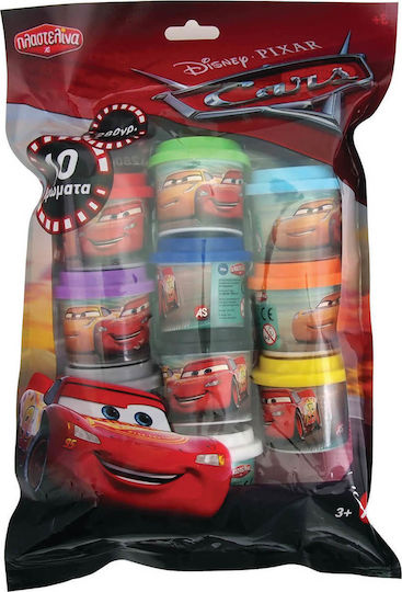 AS 10 Plasticine Modelling Dough Cars For 3+ Years