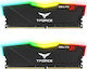 TeamGroup Delta RGB 16GB DDR4 RAM με 2 Modules (2x8GB) και Ταχύτητα 2666 για Desktop