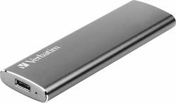 Verbatim Vx500 USB 3.1 / USB-C Externe SSD 240GB M.2 Silber