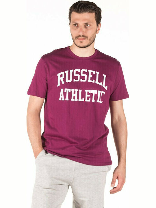 Russell Athletic Crew Αθλητικό T-shirt Μωβ
