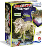 AS Τρικεράτωψ Fluo Educational Toy Dinosaurs Science And Play for 7+ Years Old