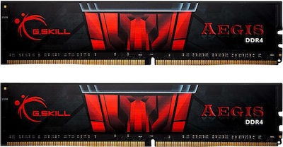 G.Skill Aegis 32GB DDR4 RAM cu 2 module (2x16GB) și Viteză 3000 pentru Desktop