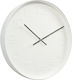 Karlsson Mr Wall Clock Metallic Λευκό Ø37.5cm