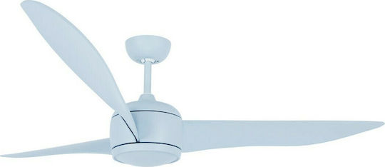 Lucci Air Nordic 212912 Ceiling Fan 142cm with Remote Control Matt Blue