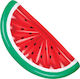 Inflatable Mattress Watermelon Red 180cm