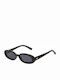 Le Specs OUTTA LOVE Women's Sunglasses with Black Acetate Frame and Black Lenses LSP1802189