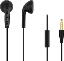 Awei ES-11i Earbuds Handsfree με Βύσμα 3.5mm Μαύρο