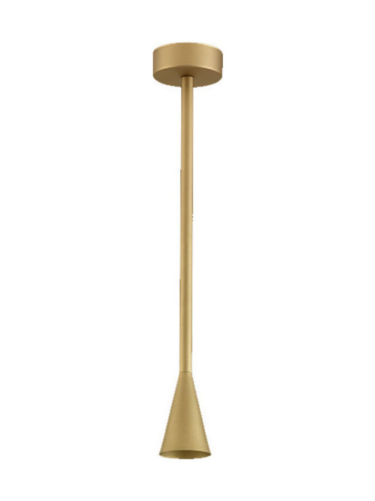 Luma Pendant Light LED with Warm White Light Gold